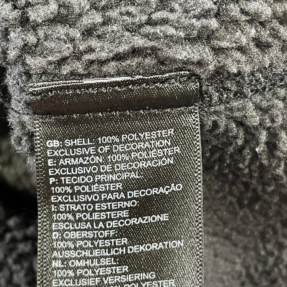 The North Face Gordon Lyons 1/4 Zip Fleece Sweater Mens XL Grey School Outdoor - Picture 10 of 11
